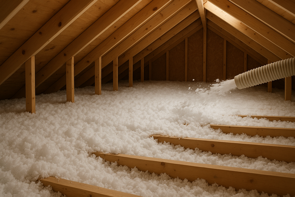 blown in insulation attic